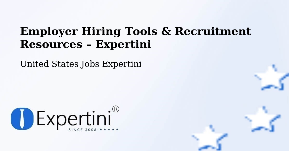 Employer Hiring Tools & Recruitment Resources – North Reading - North Reading, United States Jobs Expertini