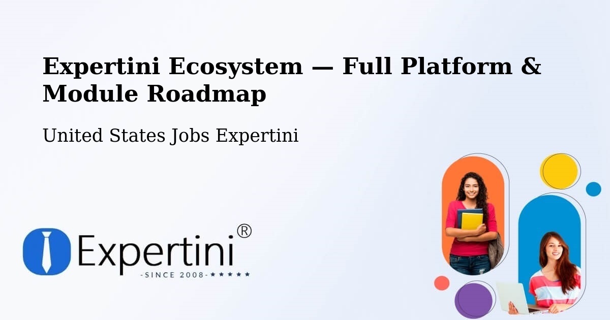 Expertini Ecosystem — Full Platform & Module Roadmap – North Reading
